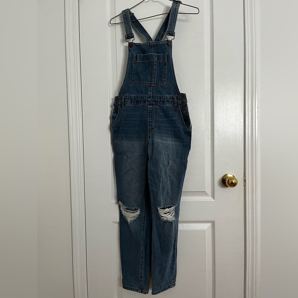 Denim Overalls